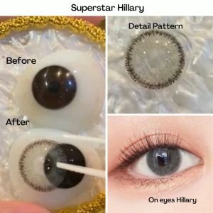 [KOREAN] BUY 1 GET 3 Superstar Hillary Softlens Warna Premium
