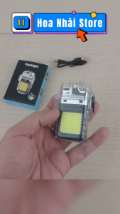 Đèn Pin Mini 3 in 1 Đa Năng Kiêm Bật Lửa Điện Sạc USB Bền Rẻ Đẹp Tiện Lợi Chống Nước Đa Năng Dễ Sử Dụng [ Free Ship ]