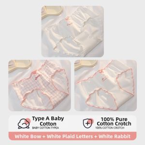 MiiOW | Antibacterial Cotton Girls Briefs A Class