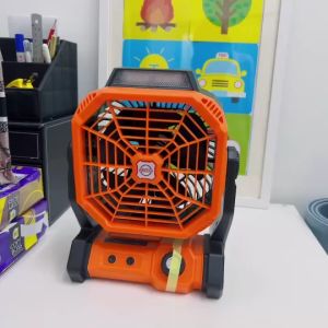 NEOBEE พัดลม++กันยุง+โคมไฟLED พัดลมตั้งโต๊ะ พัดลมแขวน 20000mAh มีแบตในตัว ชาร์จไฟUSB ปรับได้ 270° ตั้งได้ หนีบได้ พัดลมอเนกประสงค์ มีใบพัด 2ชั้น