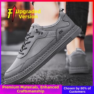 KANHAI | Breathable Thin Laceless Mesh Sneakers