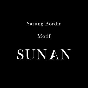 Katsae - Sarung Bordir SUNAN Motif Timbul 100% Bordir Sarung Pria Dewasa Sarung Sholat