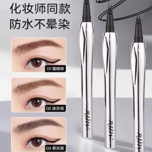 Waterproof Long-lasting Non-smudging Brow Pen Fine Tip Dual-ended Eyeliner Pen Easy Application Fade-resistant Hair-like Strokes