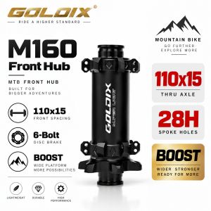 GOLDIX | Bộ Trục Xe Đạp Leo Núi GOLDIX M160 XC 72T Ratchet 28H Boost 15x110 12x148 Center Lock 6 Lỗ Trọng Lượng Nhẹ Hợp Kim Nhôm Dành Cho Phanh Đĩa