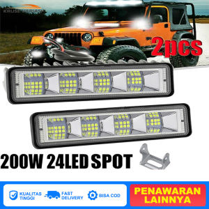 LAMPU TEMBAK MOBIL MOTOR CREE 24 MATA LED & 16 MATA LED BAHAN ALUMINIUM 12 VOLT DAN 24 VOLT BISA SEMUA