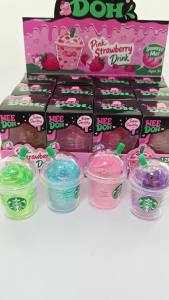 Bandai | New Iced Coffee Cup Squishy Fidget Toy Colorful Squeeze Need Doh Stress Relief Toys Portable Mini Drink Cup Decompression Toys