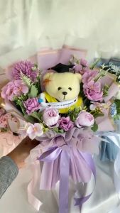 Buket Boneka Wisuda Premium: Buket Kelulusan Kado Wisuda