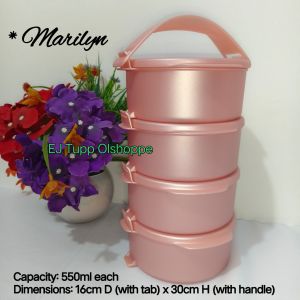 Original Tupperware Small Click To Go Round