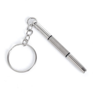 2PCS Universal Spring-Loaded Screw Holder Bit Stainless Steel Wear Resist Mechanics Electricians Anti-Drop Screw Retaining Tool Parts
