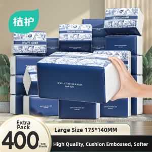 Botare | Affordable Home Bulk Draw Paper Tissue Quad-layer Thickened