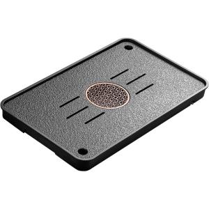GIANXI | Khay Đựng Trà Thoát Nước Nhỏ Gia Đình Mô Phỏng Đá Slate