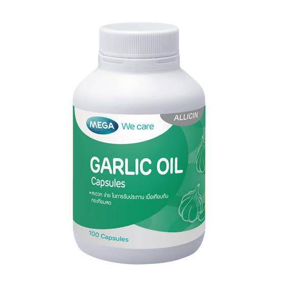 Mega We Care Garlic Oil Capsules Lazada Co Th