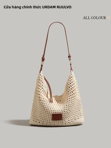 URCDN RDALVO | Woven Hollow Womens Tote Bag