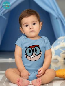 Baby Character Onesies with Name Back Print - Dexter