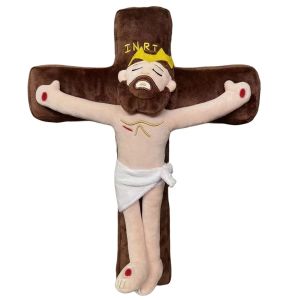 Christ Religious Home Decoration Virgin Mary Educational Doll Virgin Mary Plush Toy Plush Pillow Jesus Plush Doll Stuffed Toy