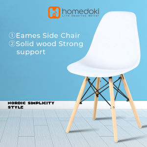 Homedoki Kursi Eames / Kursi Kantor / Kursi Cafe / Kursi Tamu / Kursi Belajar / Kursi Bangku Bar / Kursi Santai Kursi