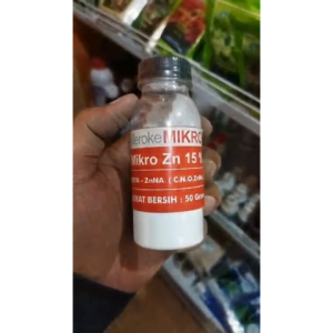Pupuk Meroke Mikro Zn 15% - Kemasan 50 gr