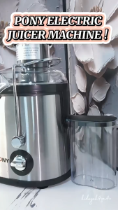 PONY HOME-powerful electric Juice extractor machine Juicer Blender Fruit Vegetable Slow Juicer Machine 800W 3 Speed