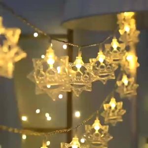 Lampu Hias Lebaran Idul Fitri bentuk Bintang kastil Ketupat Lampu Hias LED Tumbler - YSSHOP