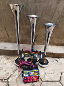 klakson telolet 3 corong terbaru 56 nada angklung 12vol&24vol