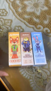 Combo 3 Bàn Chải Thú Hoạt Hình 3D Fox và Tiger Biến Việc Đánh Răng Thành Niềm Vui Của Bé