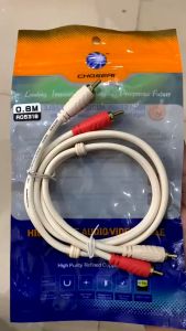 Dây Loa Đầu 3.5 RA 2 Đầu Bông Sen Và 2AV ra 2AV Dài 1.8m Kết Nối Âm Thanh Loa  Âm Ly Chất Liệu Bền Bỉ