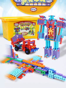 Flexible Creative Educational Construction Toy Blocks