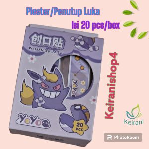 Plester/Penutup Luka Lucu Karakter kartun 3 warna 6 motif