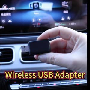 Hộp Chuyển Đổi Carplay Ai Box Mini 2 Trong 1 Chuyển Đổi CarPlay/Android Auto Có Dây Sang Không Dây Tương Thích Với 99% Xe Nguyên Bản Hỗ Trợ WiFi 5GHz.
