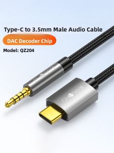Choseal | Type C to 3.5mm Audio Adapter with DAC Chip