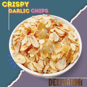 DELMANNi GARLIC CHIPS 470g TUB