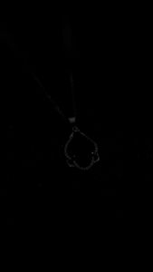 Huitan Luxury Fashion Blue Pear Cubic Zirconia Necklace Women for Wedding Silver Color Chain Pendant Necklace Elegant Jewelry