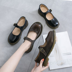 Flat Bottom Mary Jane Shoes Womens Spring Summer College Style Versatile Lightweight Casual Fashion Single Shoes for Ladies