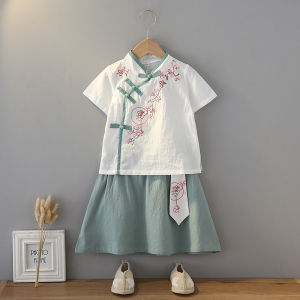 Traditional Chinese Clothing For Children Hemp Cotton