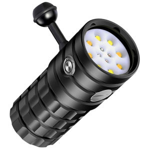 Activefire | Super Bright LED Waterproof 100M Multi-Color USB Rechargeable Flashlight