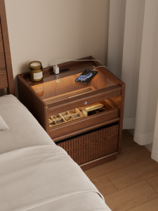 DONGMU | Luxurious Nightstand with Socket
