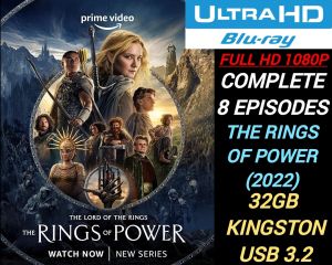 [KINGSTON USB] [8 EPISODES] The Lords Of The Rings: The Rings Of Power 1080P Bluray NOT DVD Movie Series