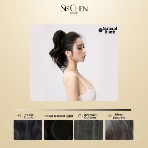 SISCHEN | Ponytail Wig with Curl and Volume Hair Clip