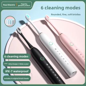 JIFANPAUL | Electric Toothbrush for Adults & Couples with Soft Bristles