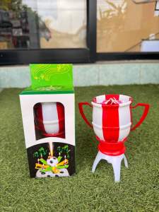 📍เทียนดนตรี รูปถ้วยแชร์ฟุตบอล (รุ่นนี้ไม่หมุนนะคะ‼️)