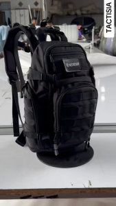 REFRESOP Original PX721 Tas Army Ransel Tactical - HITAM Knapsack Desain Stripe Backpack Untuk Aktivitas Outdoor - Lazada