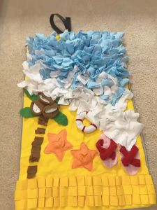 SP94 ของเล่นผ้า ฝึกIQ สำหรับสัตว์เลี้ยง ใช้จมูกดมหา ใช้เท้าเขี่ย ปรับความยากง่ายได้ด้วย แก้เบื่อให้หมาและแมว