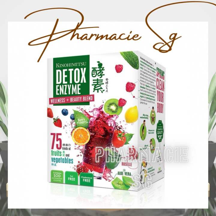 [🔥SG SALE ️] KINOHIMITSU Detox Enzyme (Digestion & Nutrient Absorption ...