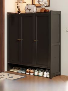 Modern Minimalist Entrance Shoe Cabinet Large Capacity Multi-layer Non-wooden Dust-proof Storage Cabinet Home Use Shoe Rack