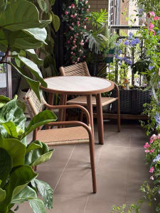 MEIQI | Outdoor Leisure Commercial Rattan Table and Chairs Set