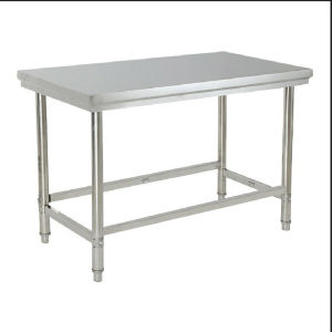 Stainless Steel Single-layer Kitchen Worktable
