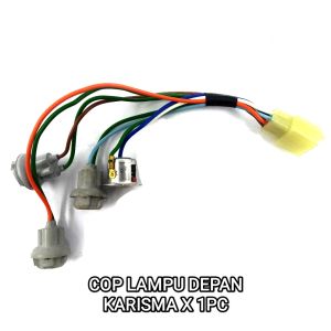 Cop Lampu Depan KARISMA X - Pitingan / Fitting / Soket Dop Depan HONDA KARISMA CAKRAM