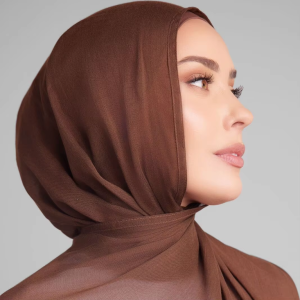 Double Stitching Modal Hijab Soft Hijab Light Weight Shawl Breathable Scarf Islamic Women Hijab