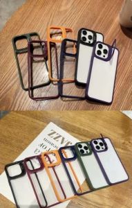 ♥Original Product+FREE Shipping+COD♥COVET Luxury Camera Bracket Collision Avoidance Anti-fall Phone Case Protective Cover Case Compatible for Applies To IPhone 15 14 13 12 11 Pro Max Camera Lens Protector Case