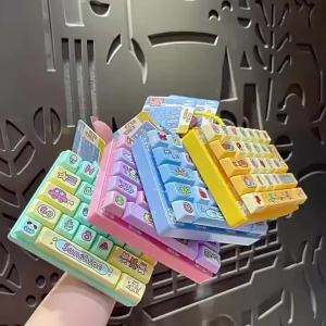 52TOYS | 26 Phím Bàn Phím Mini Móc Khóa Hoạt Hình Hình Động Vật Pop Nó Đồ Chơi Fidget Di Động Giảm Căng Thẳng Cảm Giác Bóp Quà Tặng Cho Mọi Lứa Tuổi